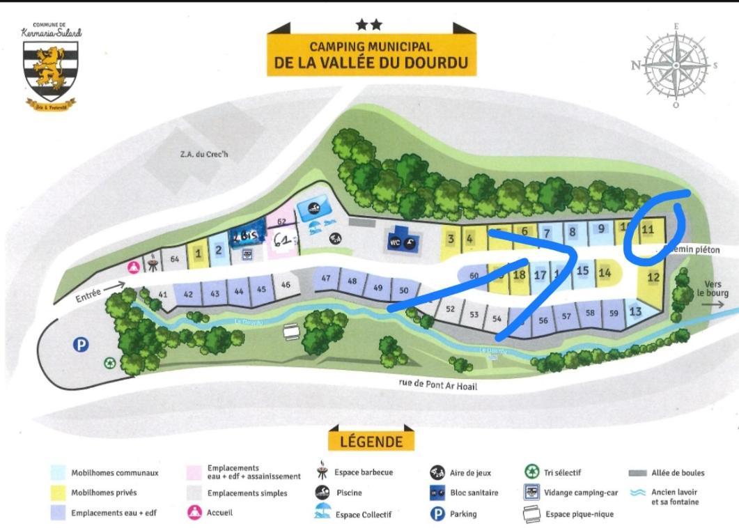 Mobil-Home Dans Camping Municipal Kermaria-Sulard Eksteriør bilde